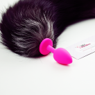 Анальная пробка с хвостом Naughty Kitty, 7смХ2,7 photo 2