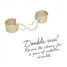 Наручники Bijoux Indiscrets Desir Metallique Handcuffs - Gold photo 2