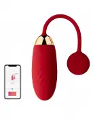 Svakom Ella Vibrating Egg Red виброяйцо, 21.5х3.3 см photo 4