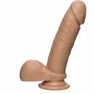 Фаллоимитатор Doc Johnson The D - Perfect D - 7 Inch With Balls - FIRMSKYN photo 1