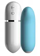 Pipedream Crush Gum Drop - силиконовый мини-вибратор, 9,5х2,8 см photo 2