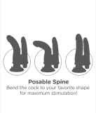 Pipdream King Cock Vibrating Double Penetrator - вибратор для двойного проникновения photo 5