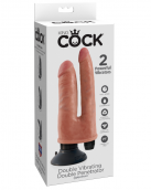 Pipdream King Cock Vibrating Double Penetrator - вибратор для двойного проникновения photo 6