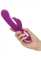 CalExotic Jack Rabbit Signature Silicone Thumping Rabbit -вибратор кролик, 10,25х3,25 см photo 2