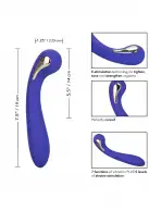 CalExotics Estim Petite G Wand - вибромассажер точки G с электростимуляцией, 14х3,25 см. photo 7